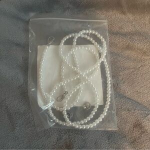 Elegant Faux Pearl Strap